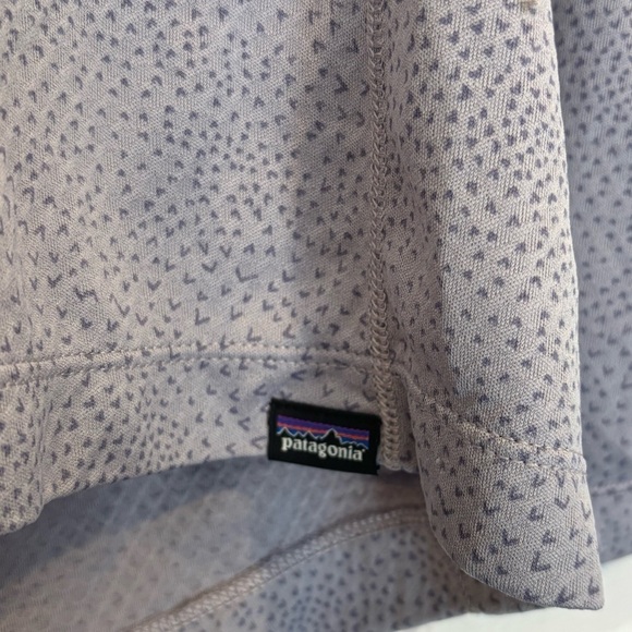 Patagonia Women's Capilene Midweight Zip-Neck in lavender Size Small - Picture 4 of 6